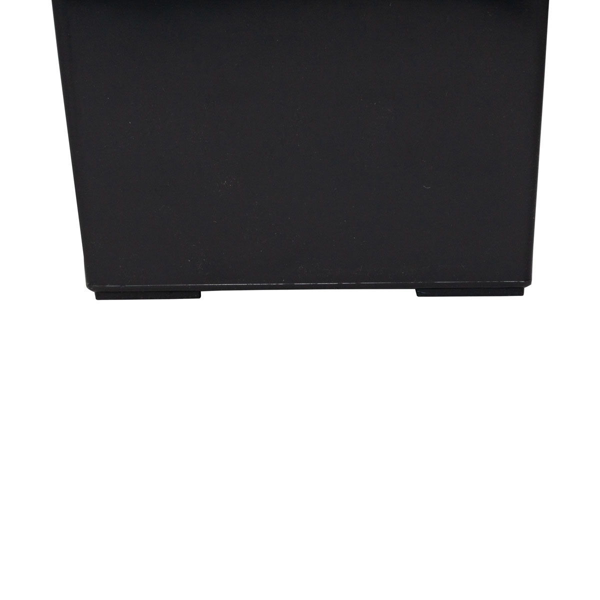Macetero Pirineos PVC Autorregante cuadrado negro 30 x 55cm