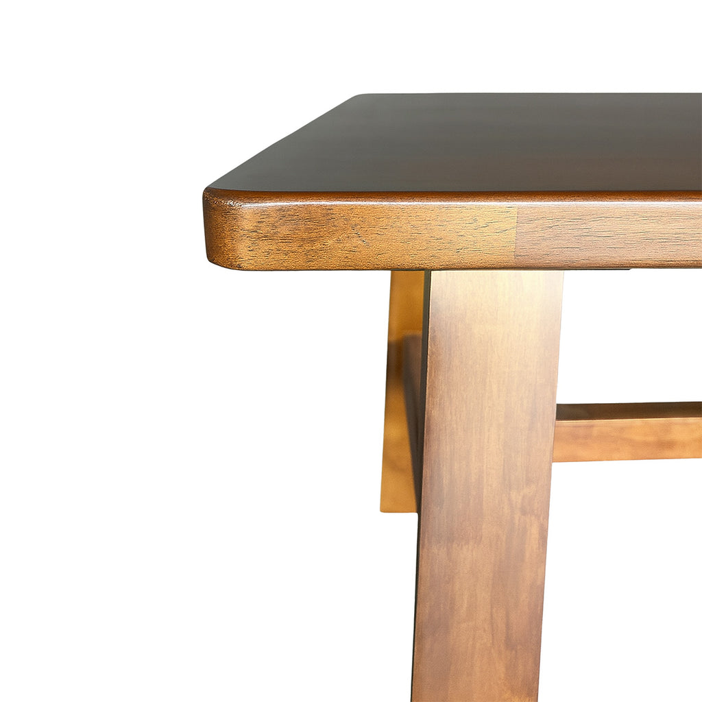 Mesa de Comedor Teo Madera de Caucho Walnut 200 cm