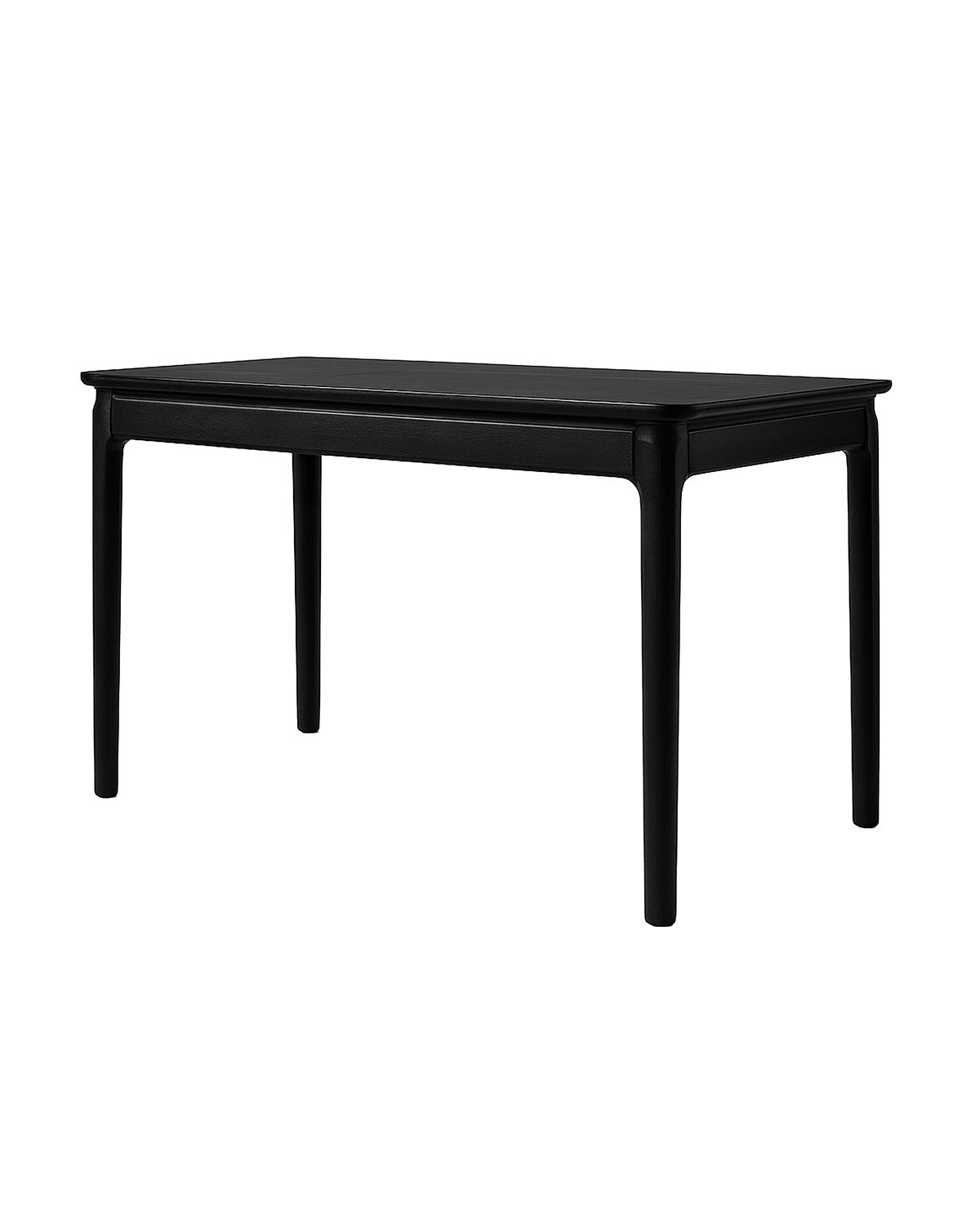 Mesa Comedor Carla Vidrio y Madera Negro