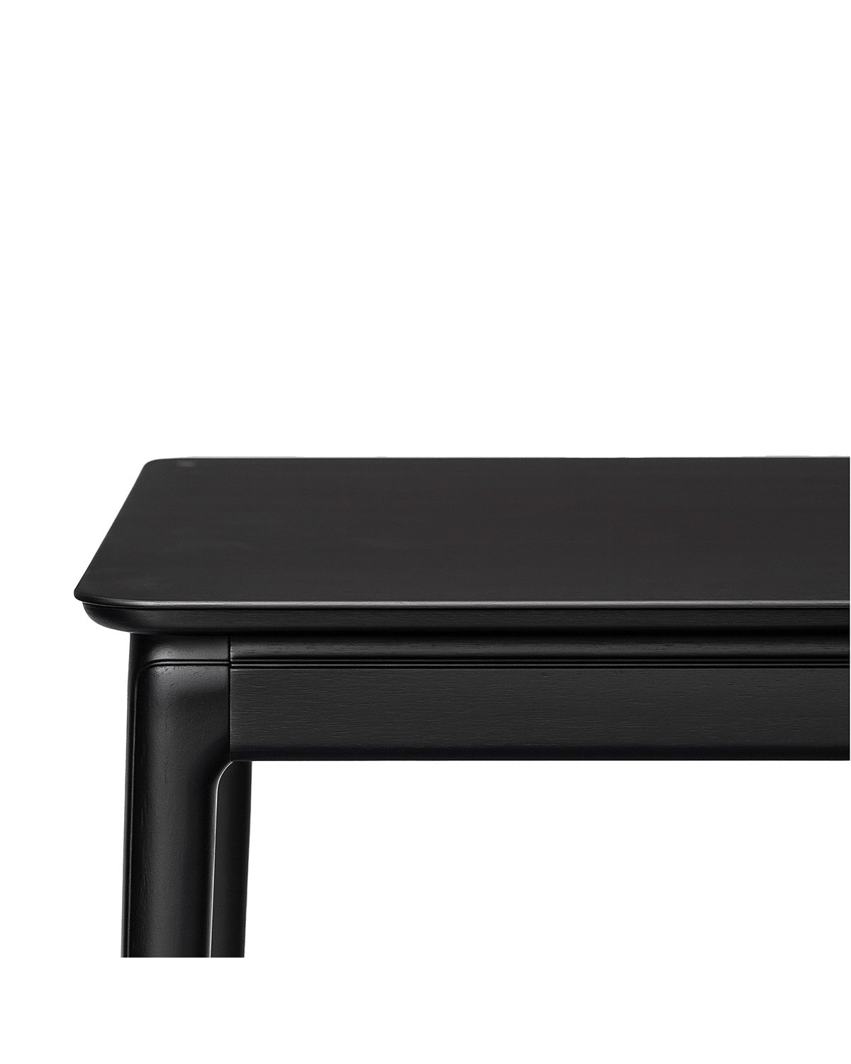 Mesa Comedor Carla Vidrio y Madera Negro
