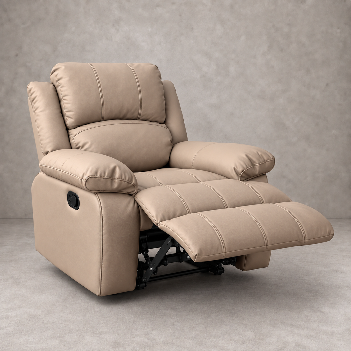 Bergère Manual Descanso Eco-Cuero Beige