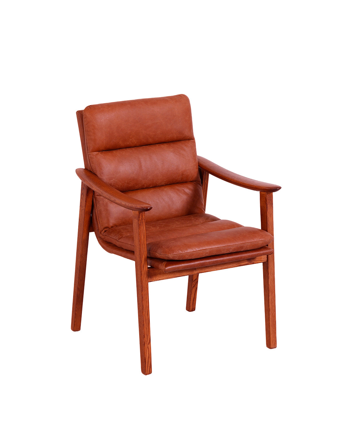 Poltrona Kidney - Cuero Cognac