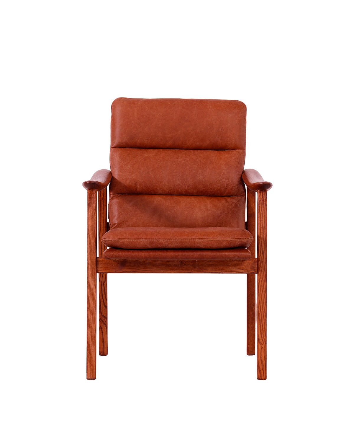 Poltrona Kidney - Cuero Cognac