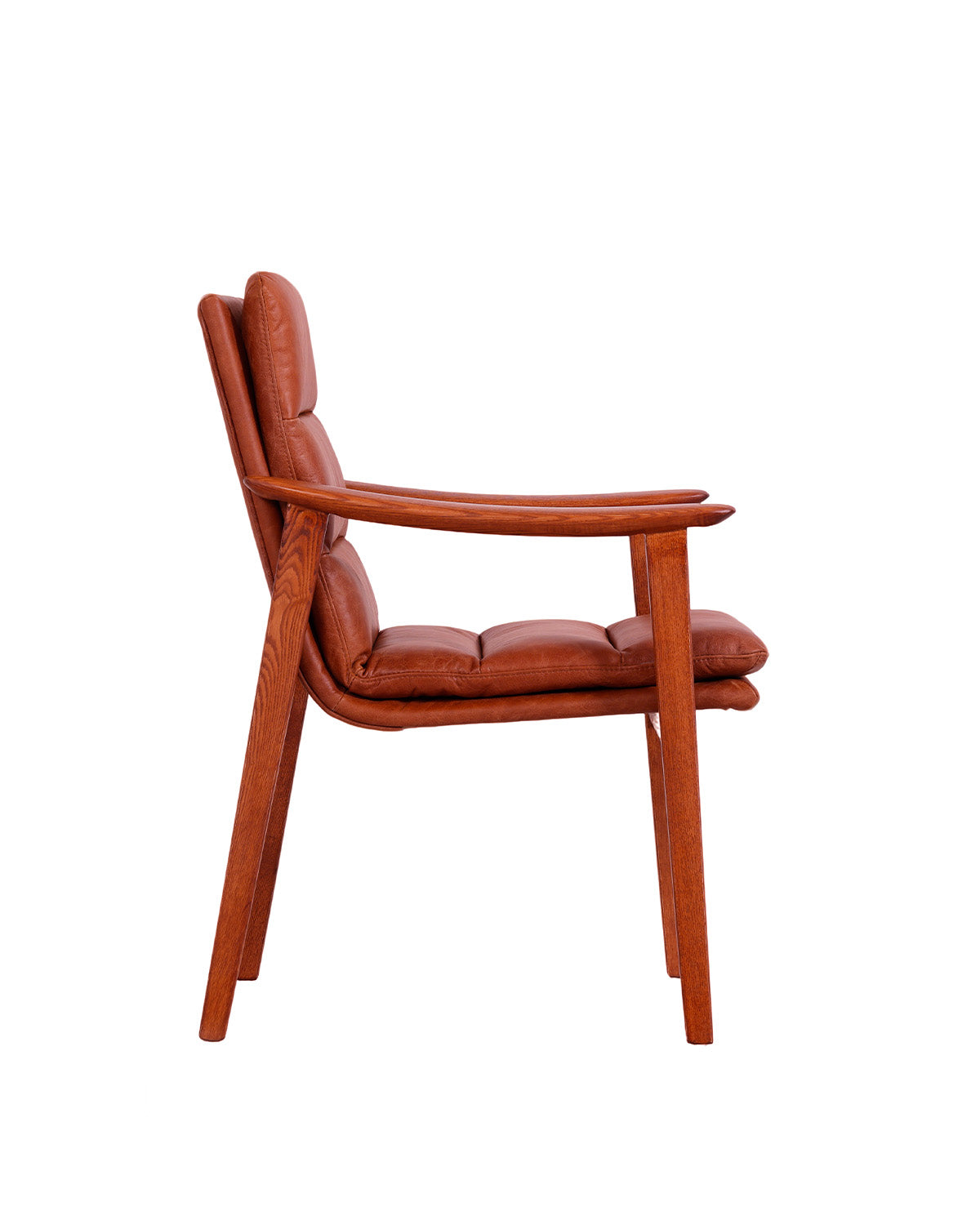 Poltrona Kidney - Cuero Cognac