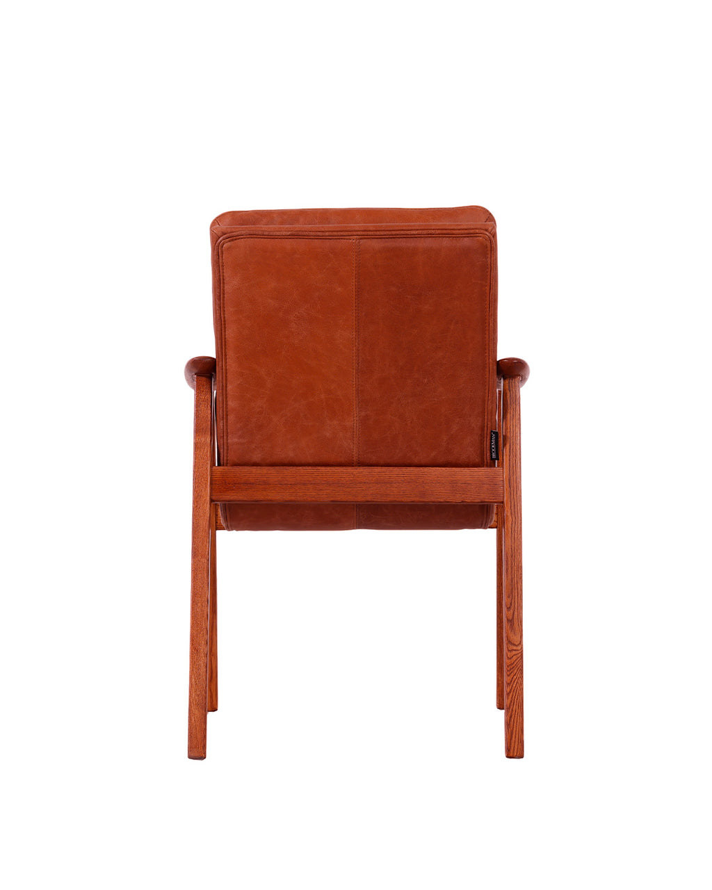 Poltrona Kidney - Cuero Cognac