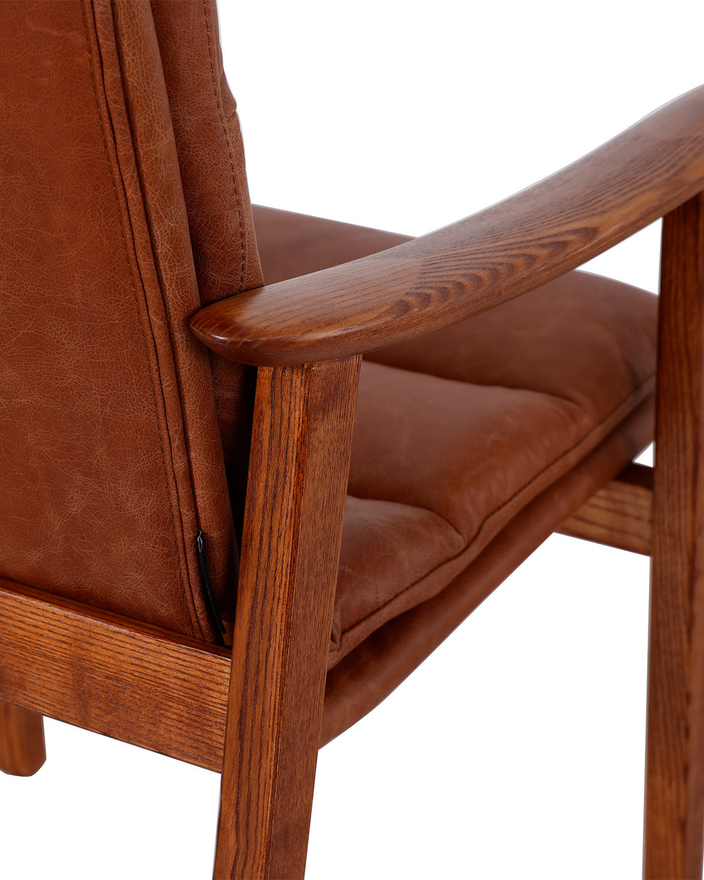Poltrona Kidney - Cuero Cognac