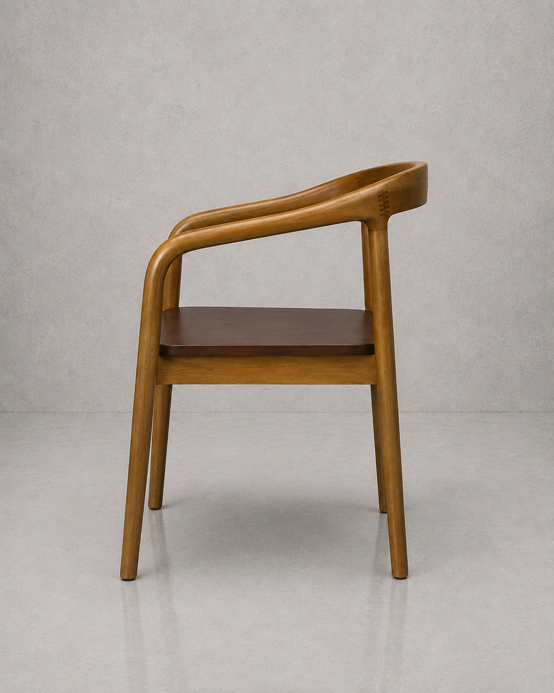 Silla Jack Madera de Caucho Walnut