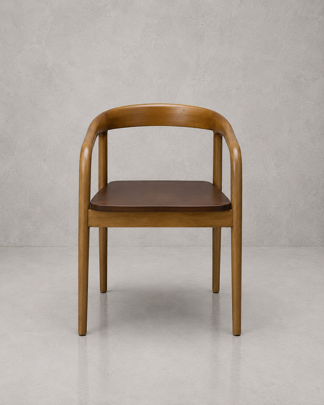 Silla Jack Madera de Caucho Walnut