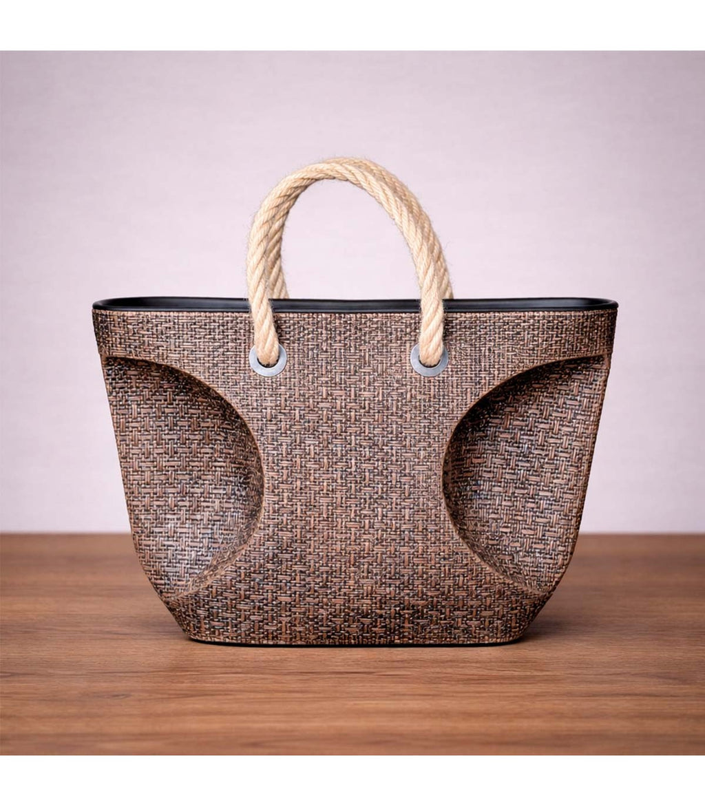 ADORNO CARTERA DECORATIVA POLIRESINA