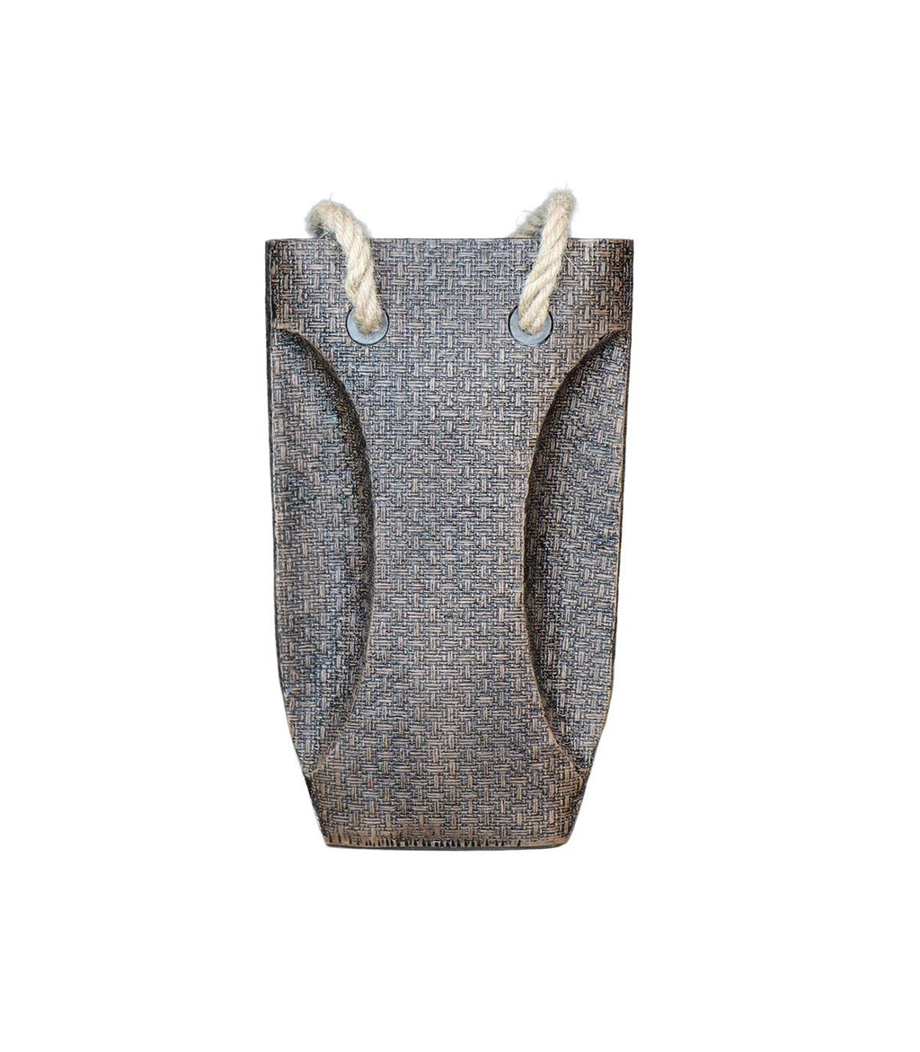 ADORNO CARTERA DECORATIVA POLIRESINA VERTICAL