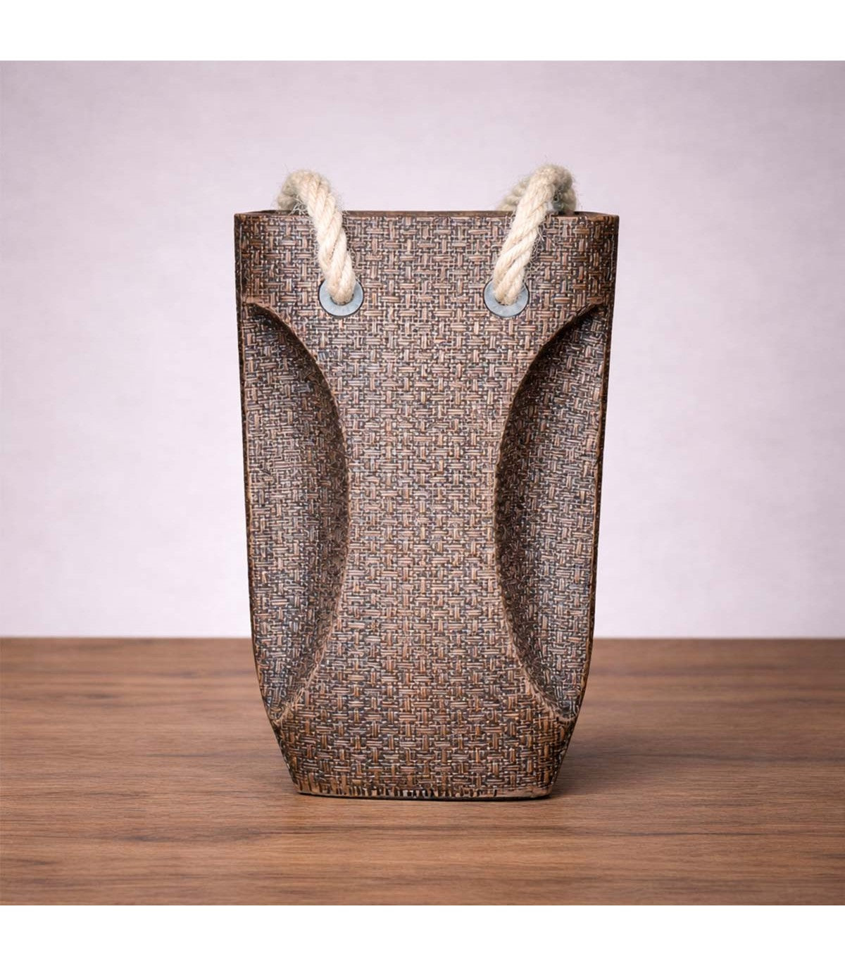 ADORNO CARTERA DECORATIVA POLIRESINA VERTICAL