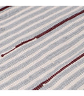 Alfombra Janika de Yute y Algodón Beige-Blanco