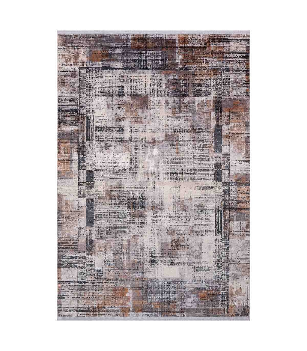 Alfombra Turca Gallery Geométrica Crema/Gris 160x230cm