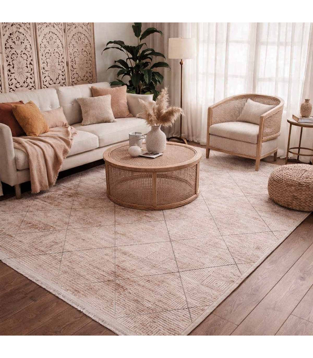 Alfombra Turca Mazzini Gris C/ Blanco 160x230cm
