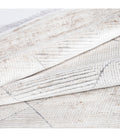 Alfombra Turca Mazzini Gris C/ Blanco 200x290cm