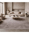 Alfombra Turca Mazzini Gris/Rombo 200x290cm