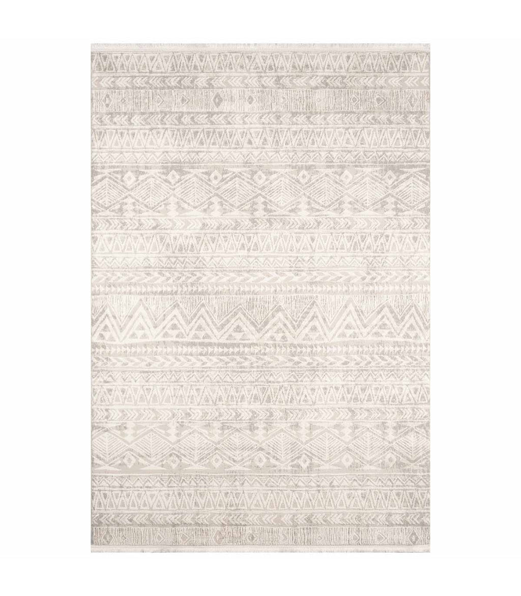 Alfombra Turca Vaivien Beige C/Blanco 80x300cm