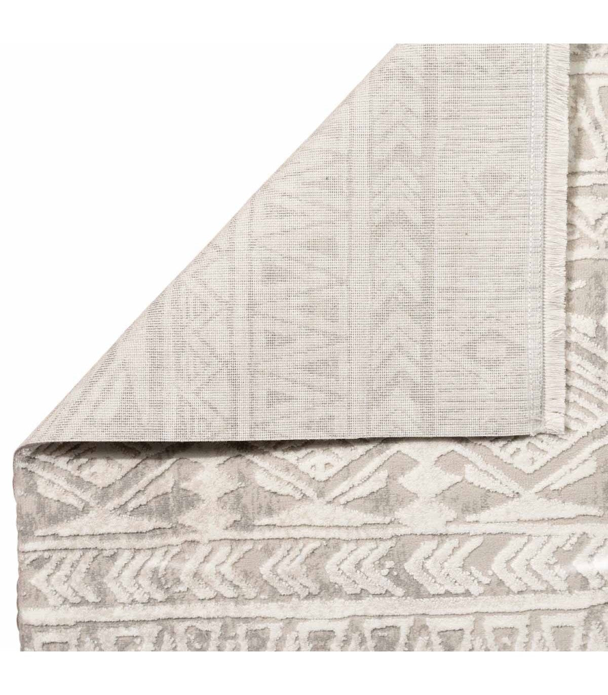 Alfombra Turca Vaivien Beige C/Blanco 160x230cm