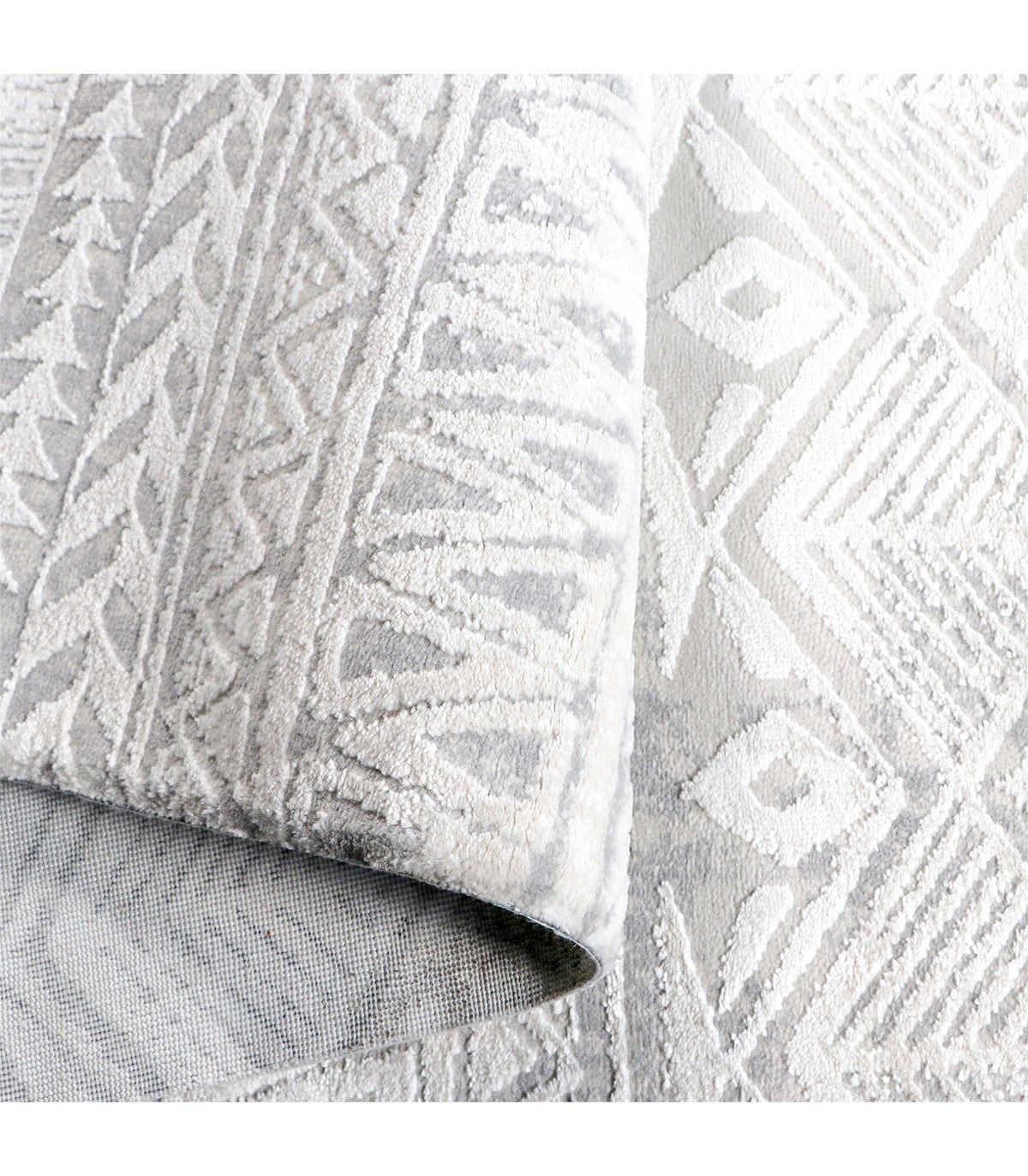 Alfombra Turca Vaivien Beige C/Blanco 160x230cm