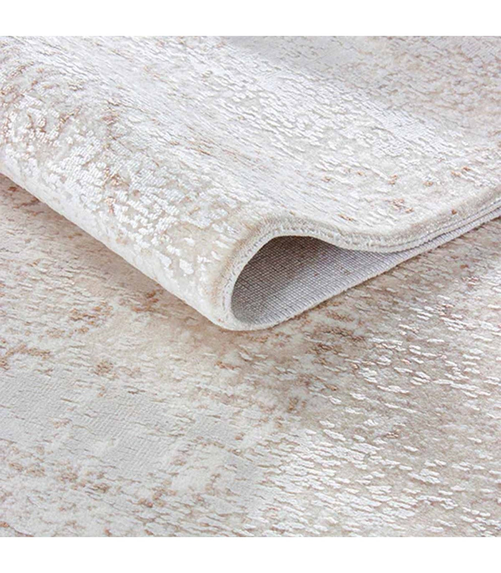 Alfombra Turca Zett03 Crema/Café 160x230cm