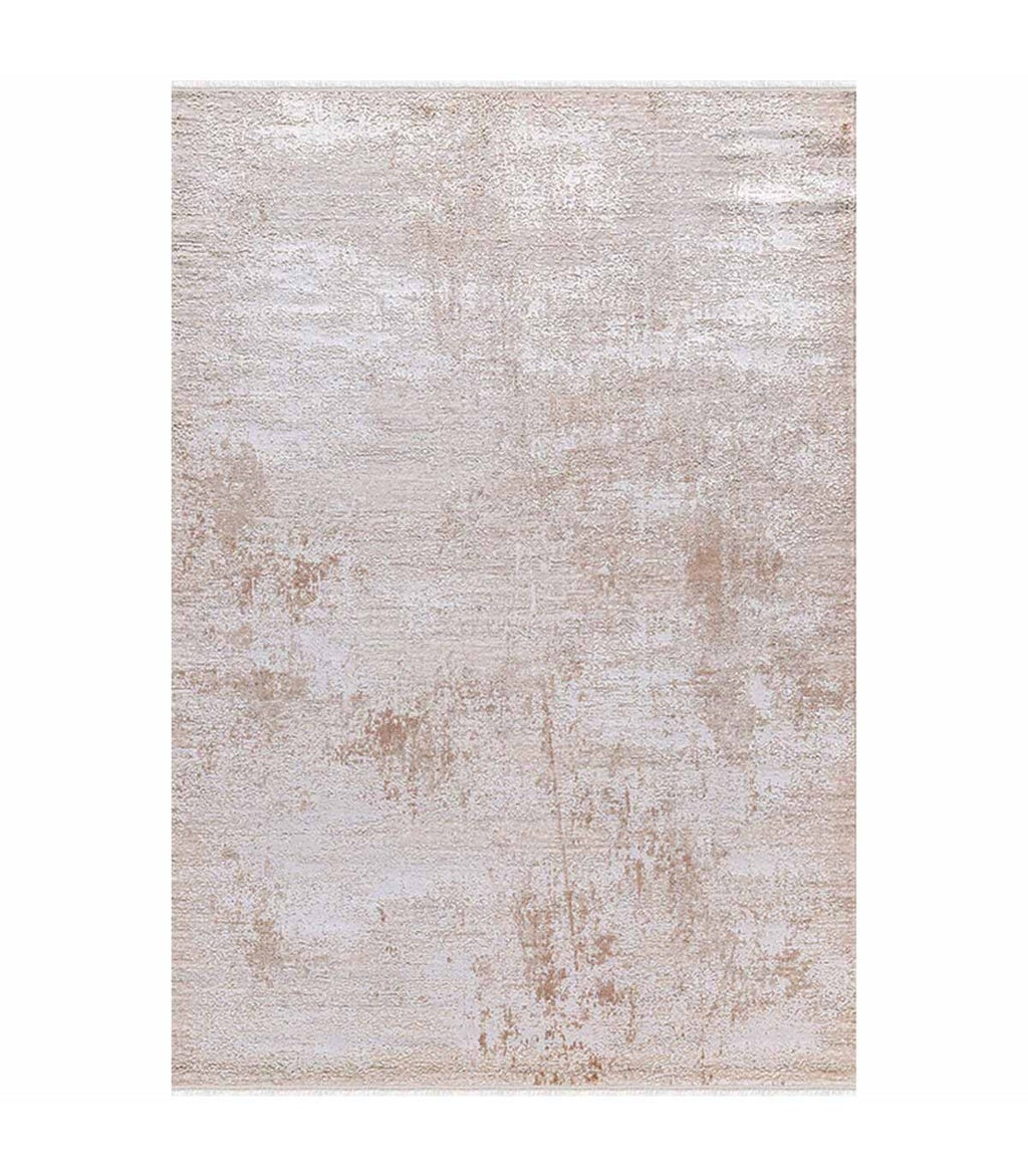 Alfombra Turca Zett03 Crema/Café 80x300cm