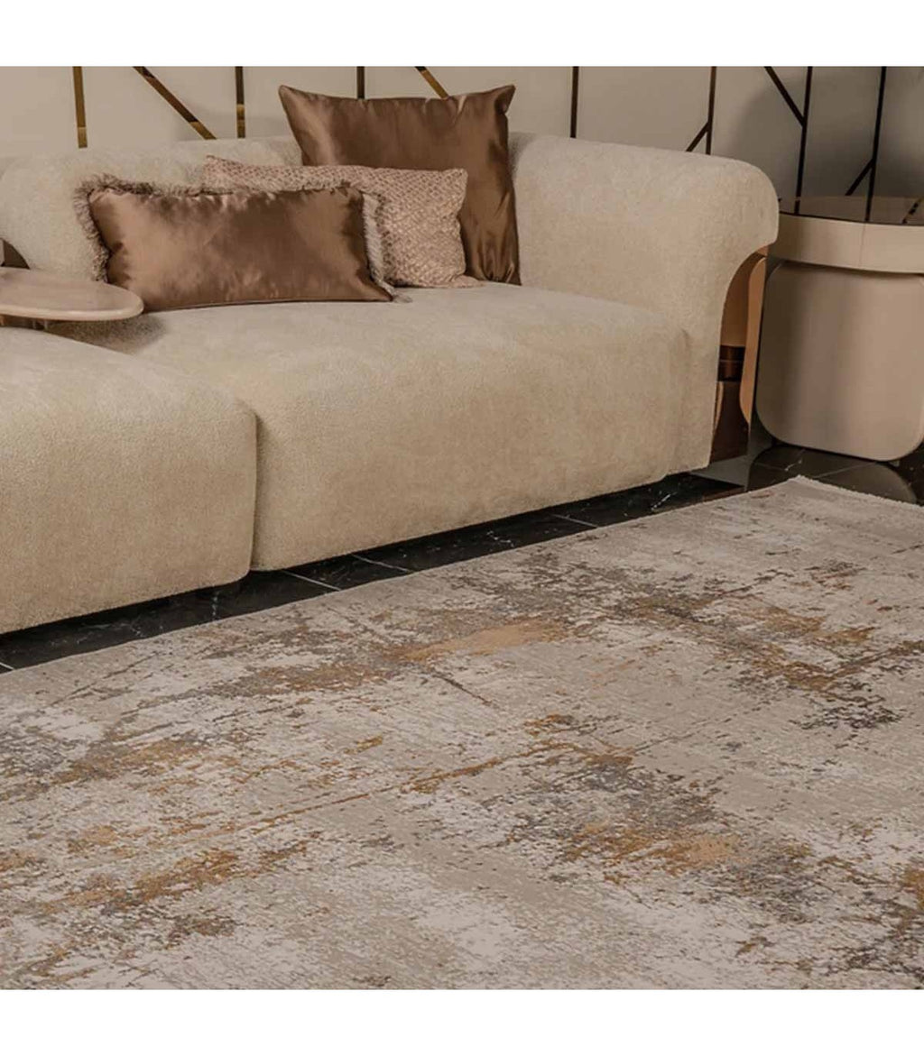 Alfombra Turca Zett06 Beige 80x300cm