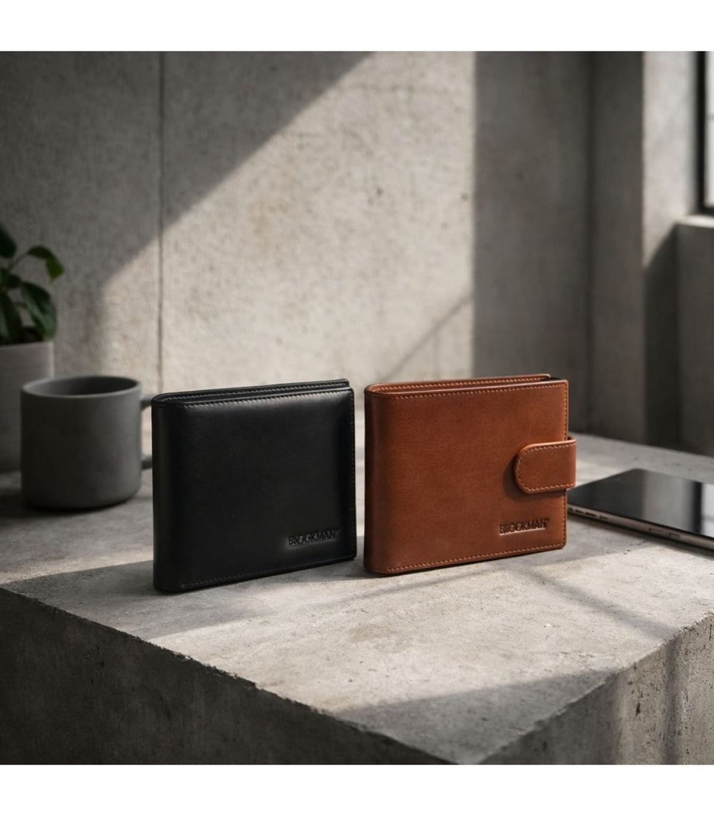 Billetera BROOKMAN Soix Caramelo