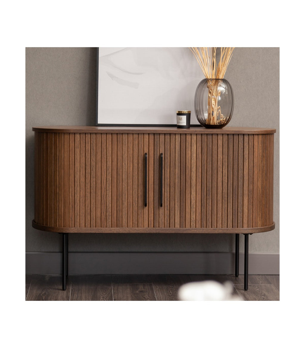 Buffet  Oslo de Roble Americano Color Café Moro