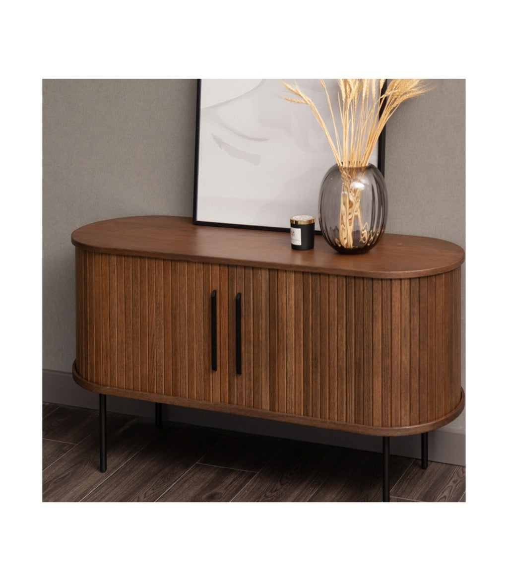 Buffet  Oslo de Roble Americano Color Café Moro