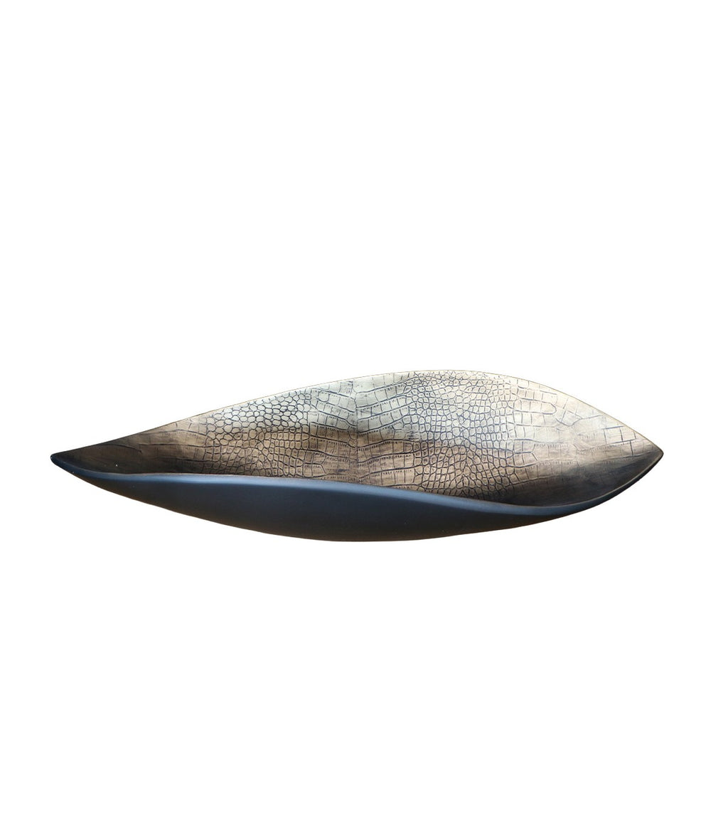 ADORNO MANTARRAYA DECORATIVO NEGRO/BEIGE
