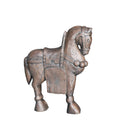 ADORNO CABALLO ANDALUCÍA POLIRESINA CAFÉ