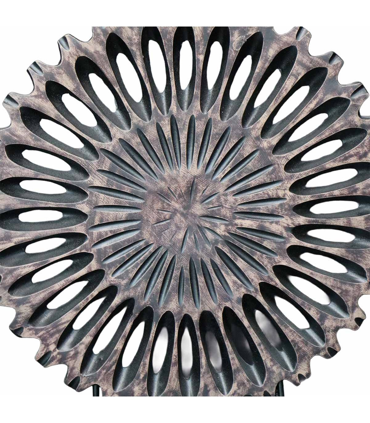 ADORNO AYMARA POLIRESINA CAFÉ