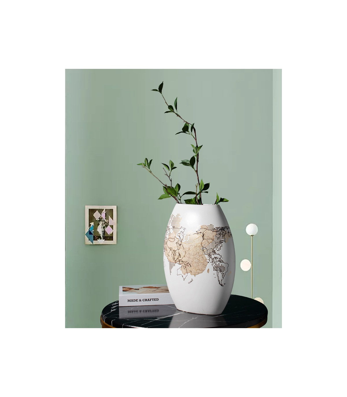 Jarrón Lucia Blanco Grande