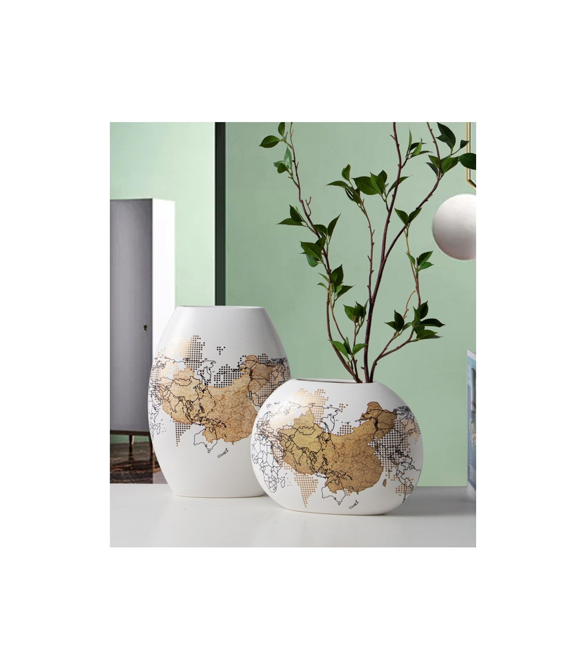 Jarrón Lucia Blanco Grande