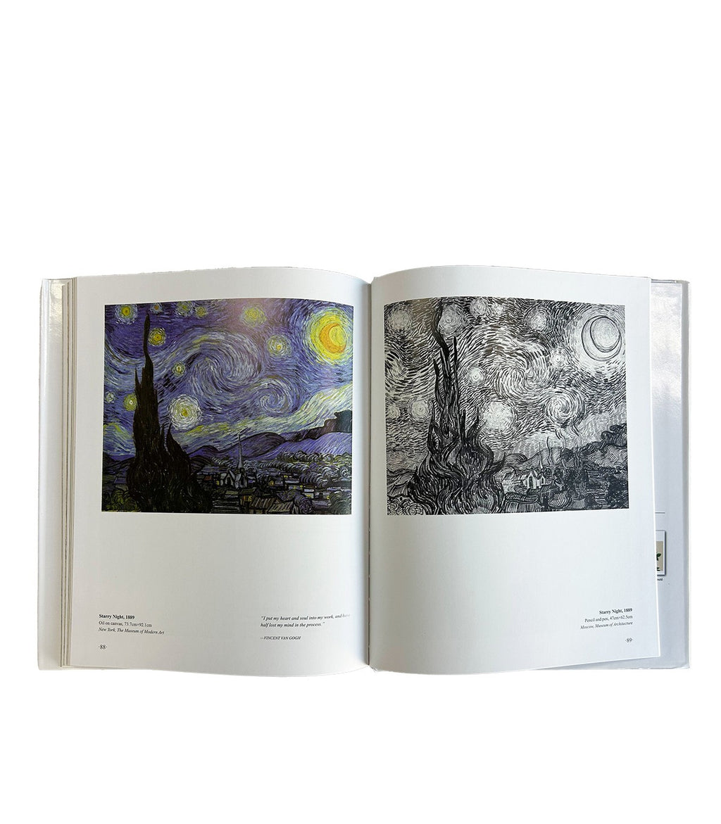 Libro Van Gogh Azul/Blanco