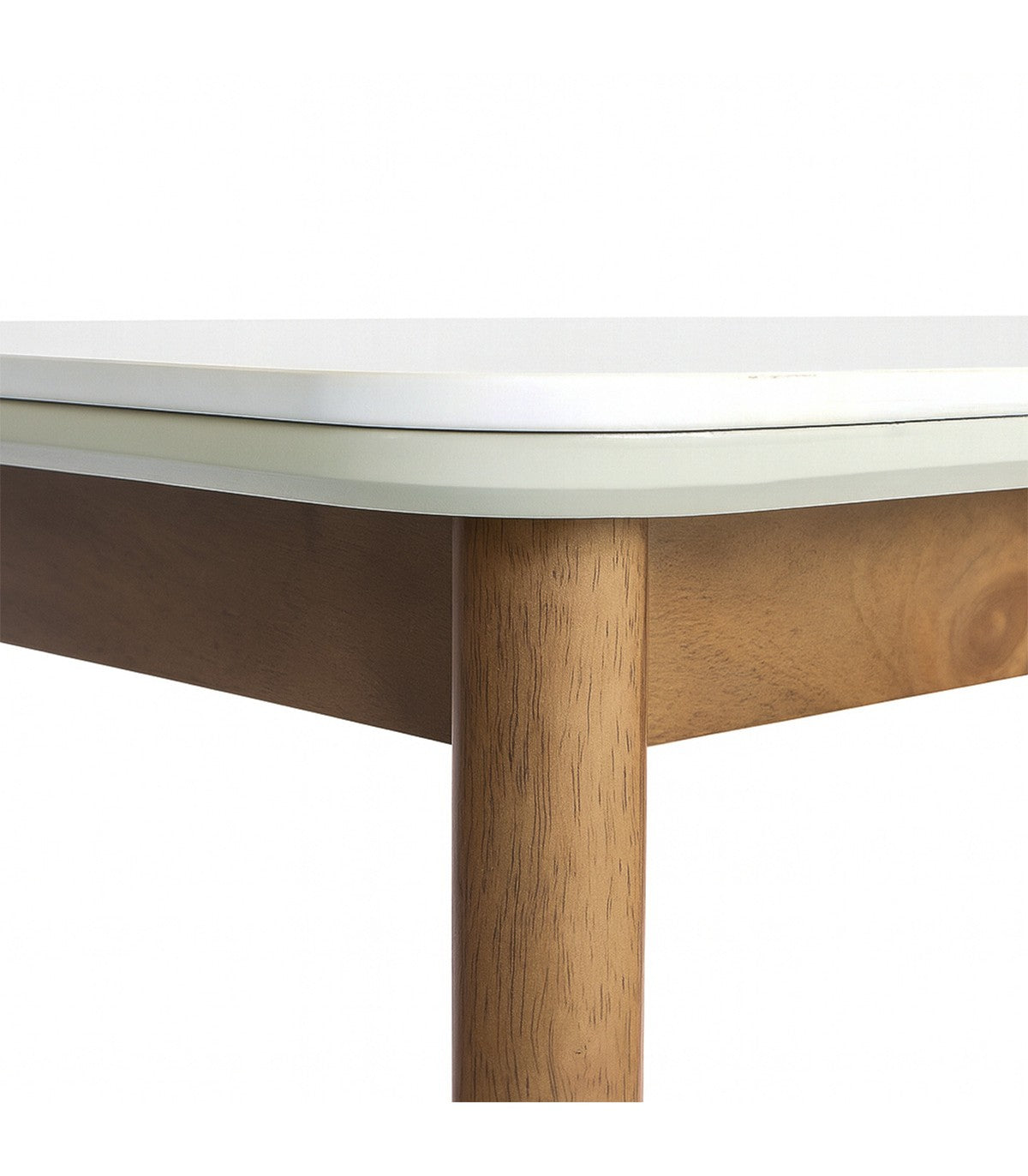 Mesa de Comedor Alemania Piedra Sinterizada y Madera Walnut