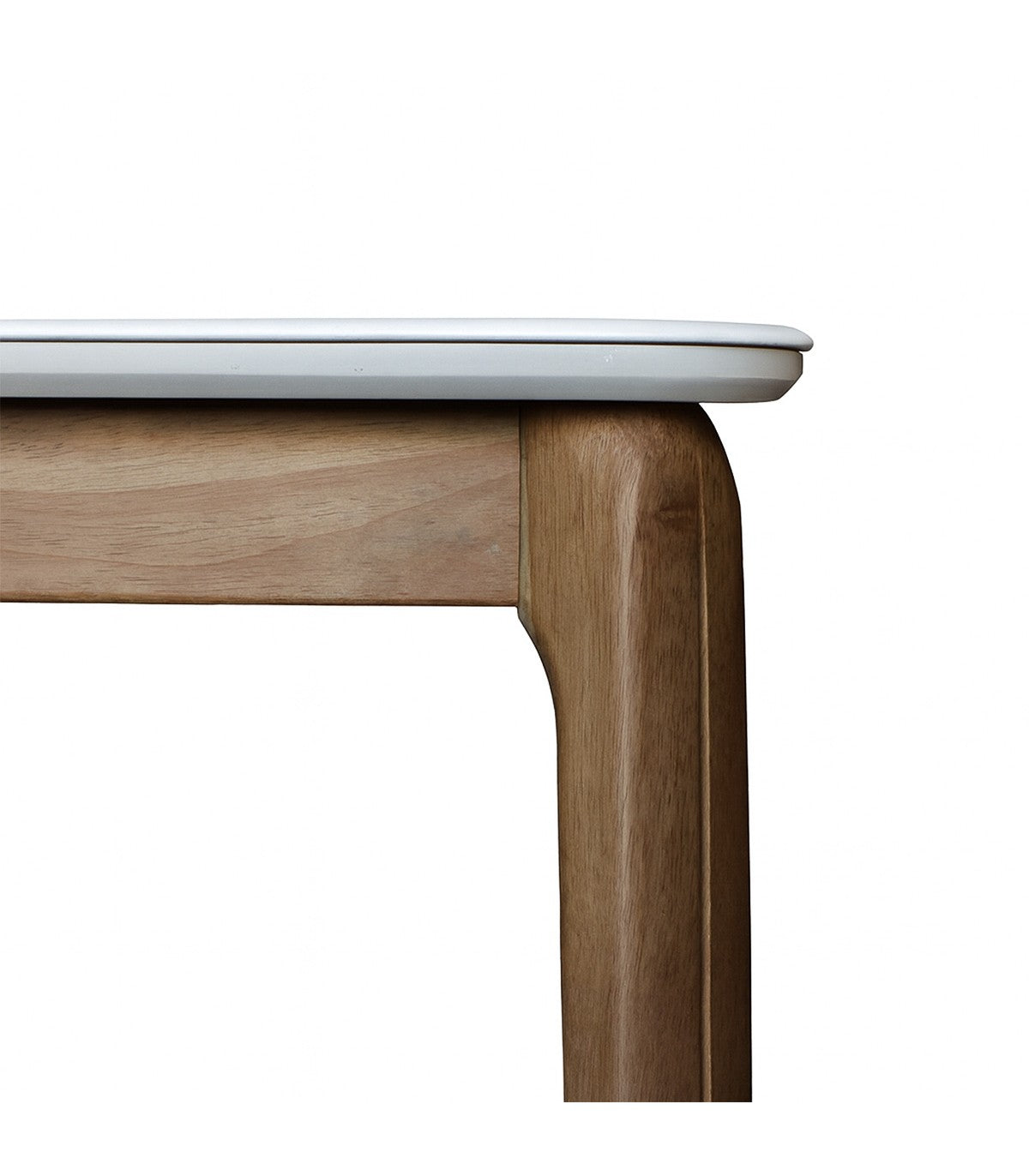 Mesa de Comedor Hebei Piedra Sinterizada y Madera Walnut