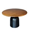 Mesa Comedor Valentín Redonda Walnut