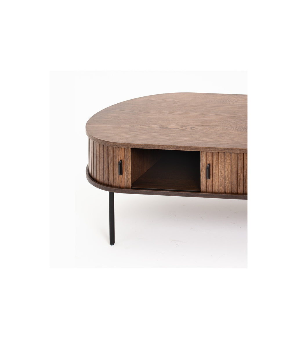 Mesa de Centro Oslo de Roble Americano Moro