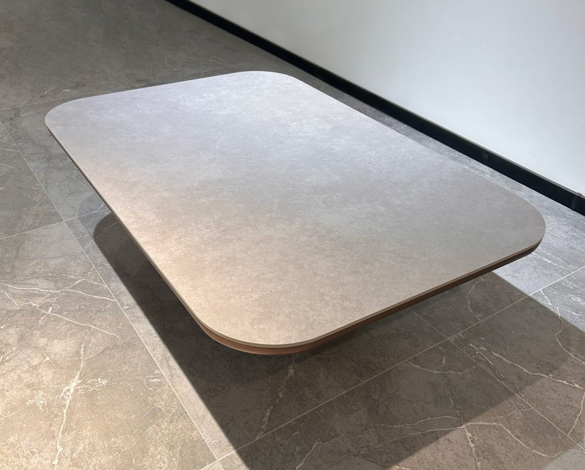 Mesa de Centro Stone Madera y Piedra Sinterizada 120x80 cm