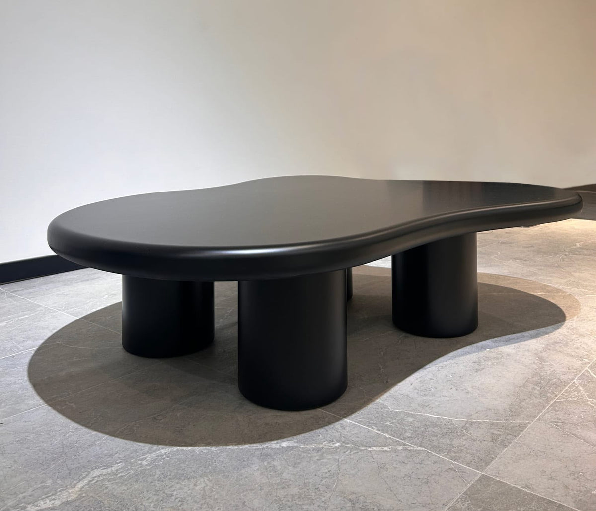 Mesa de Centro Cloud Madera Negra 120x85 cm