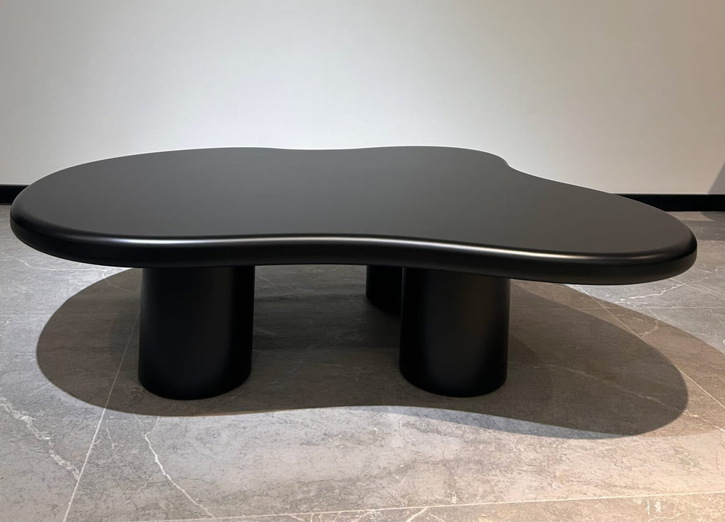 Mesa de Centro Cloud Madera Negra 120x85 cm