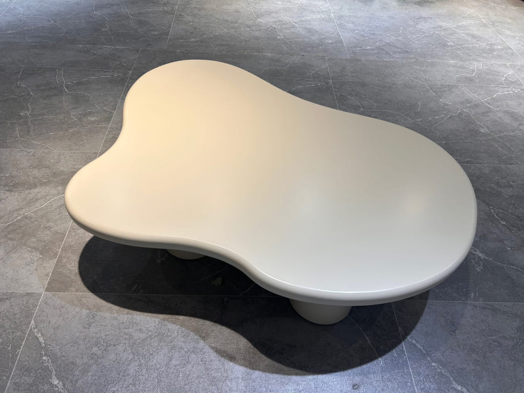 Mesa de Centro Cloud Madera Beige 120x85 cm