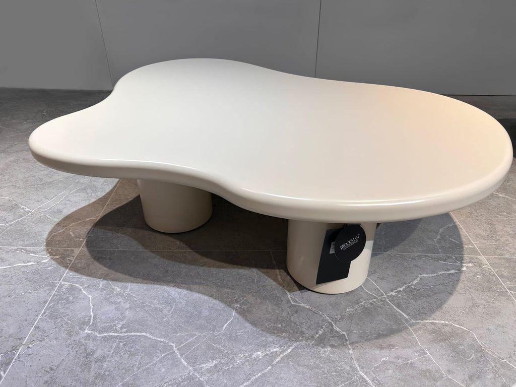 Mesa de Centro Cloud Madera Beige 120x85 cm