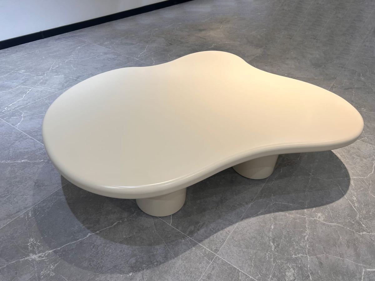 Mesa de Centro Cloud Madera Beige 120x85 cm