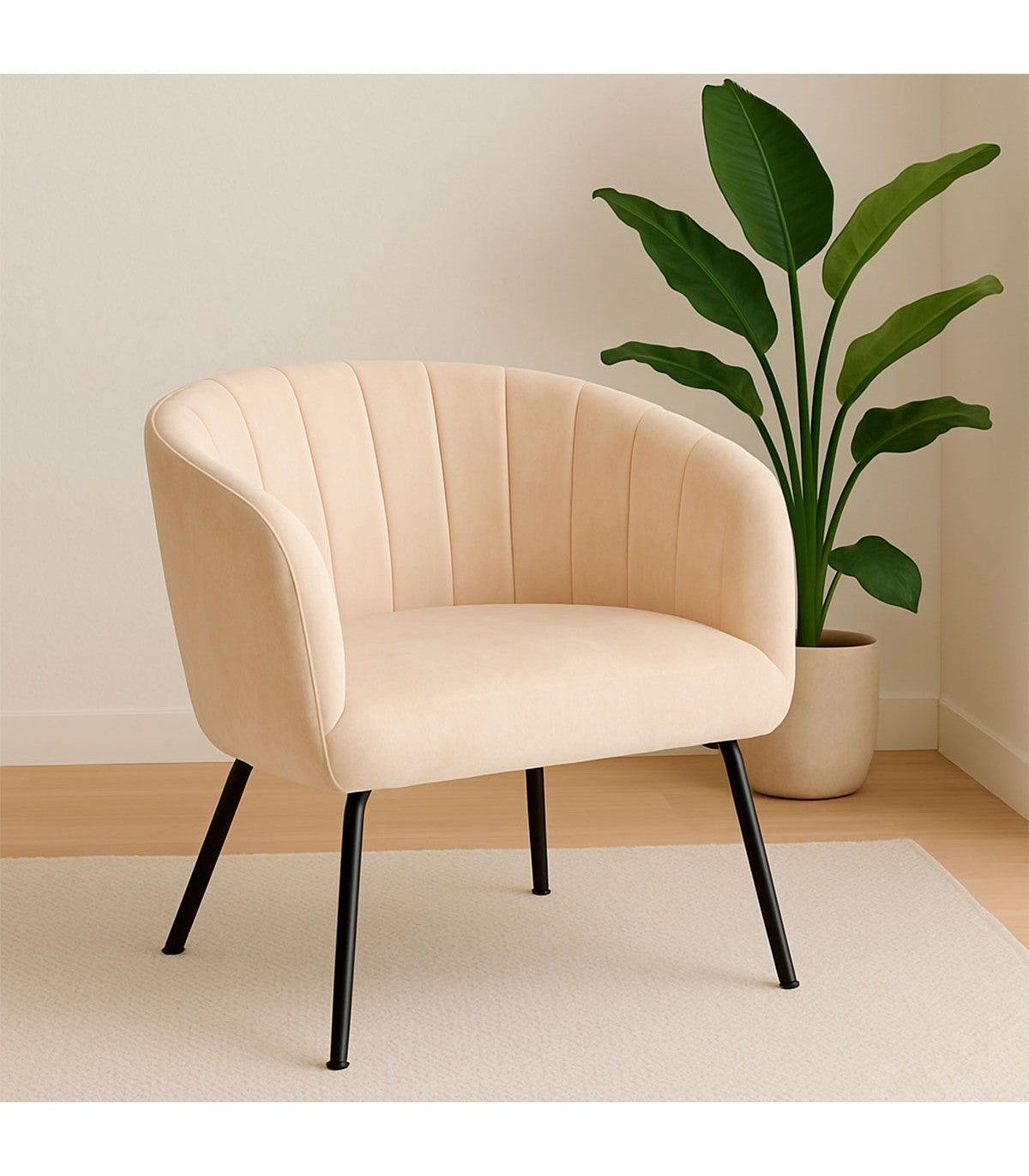 Poltrona Jacob Tela Beige