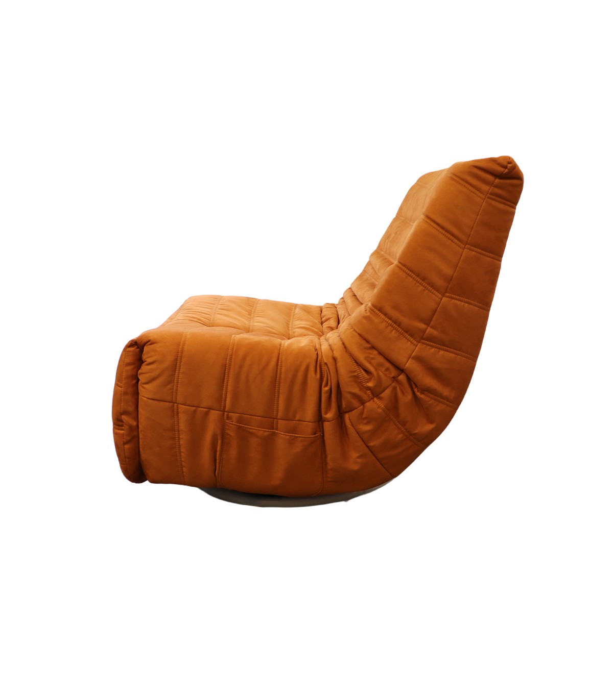 POLTRONA DORTMENT NARANJO MICROFIBRA TIPO TOGO