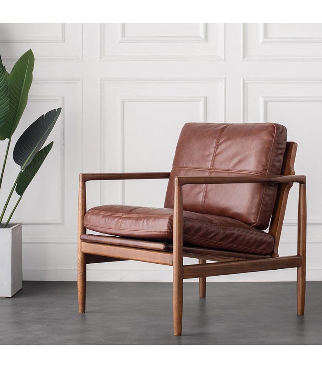 Poltrona Neuchatel Eco-Cuero Marron