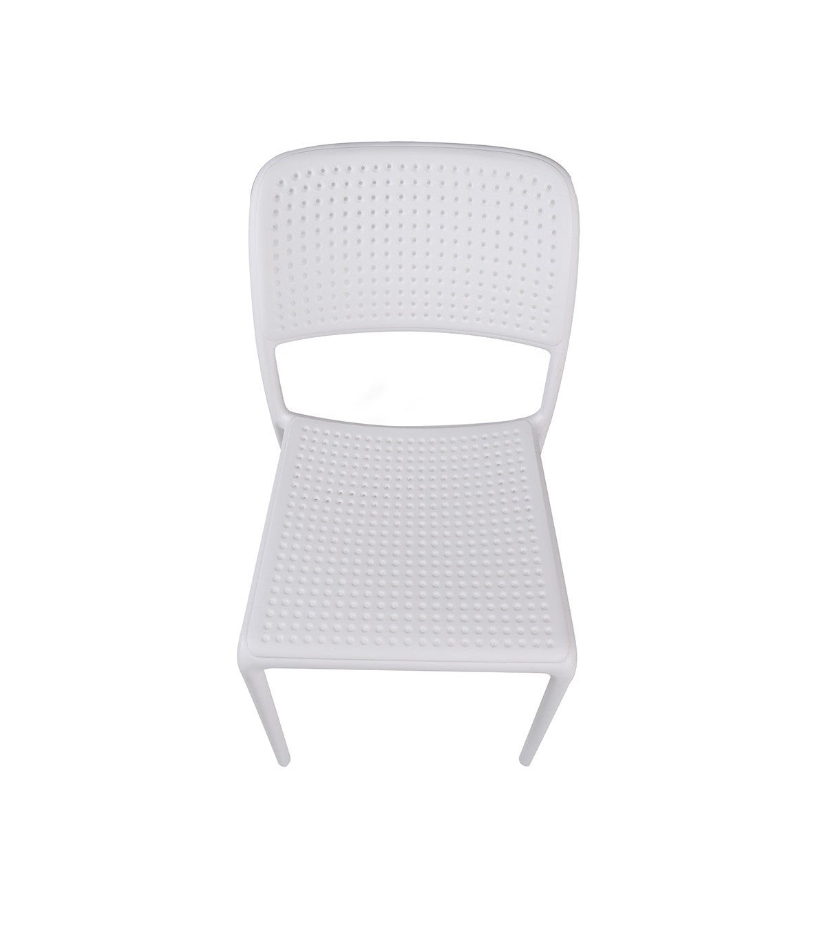 Silla Moka Blanca PVC