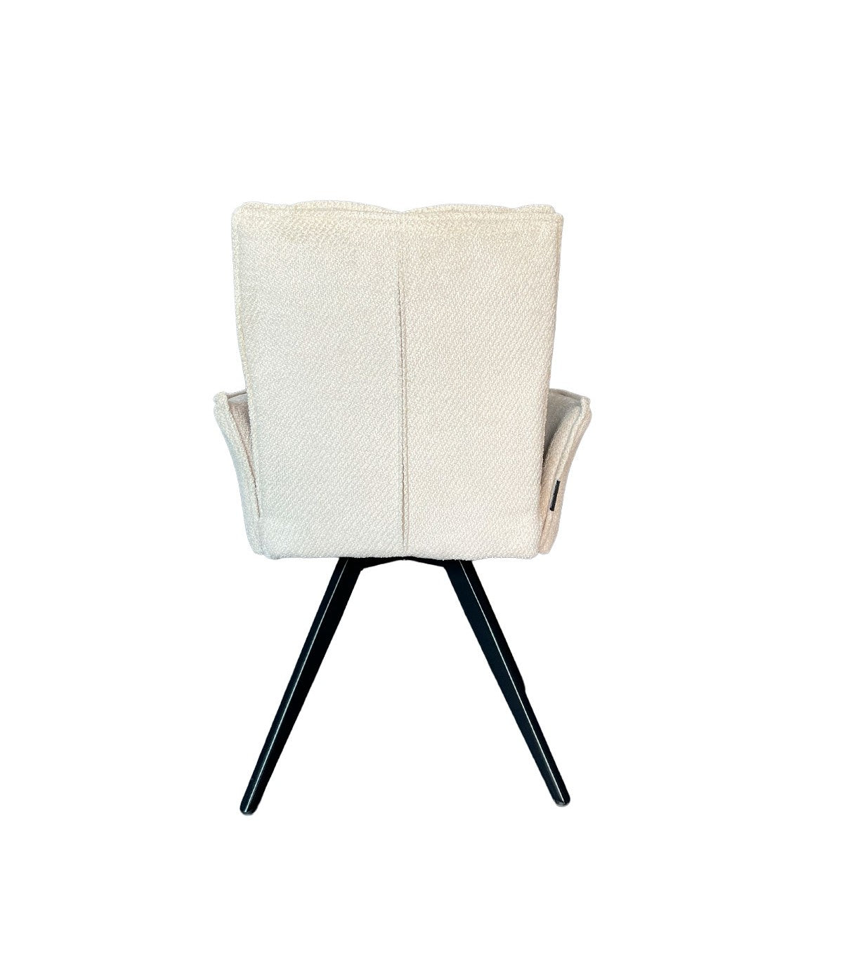 Silla Preston Con Brazos Tela Beige